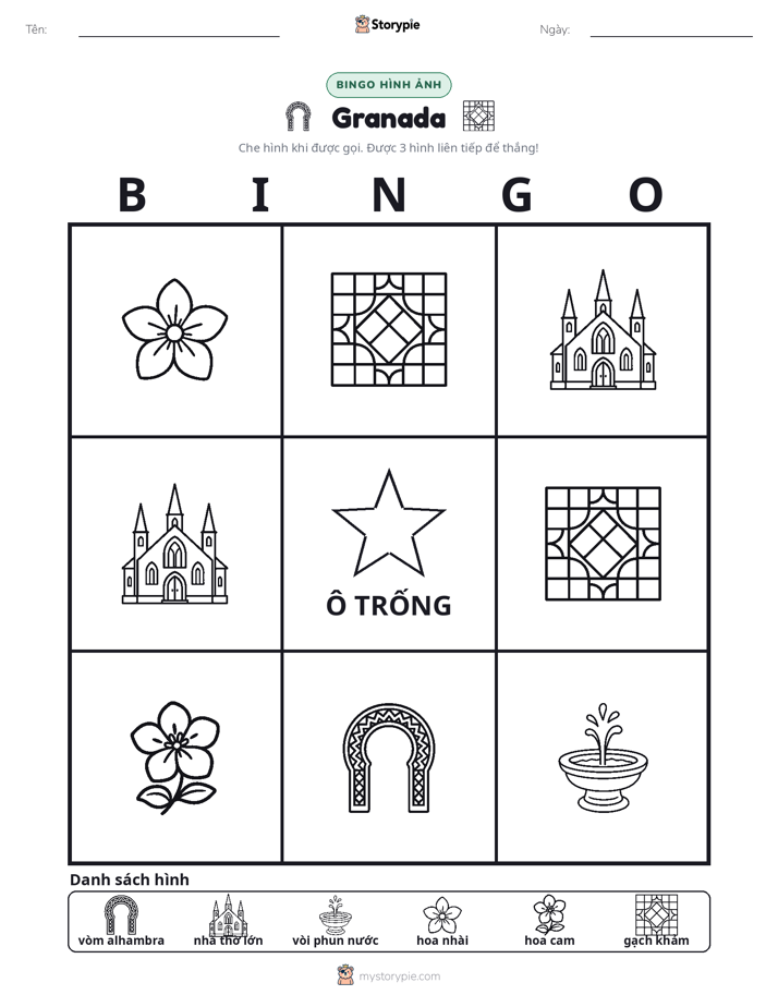 Bingo Hình Ảnh