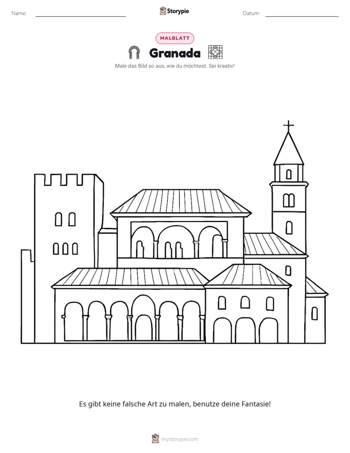 Ausmalseite