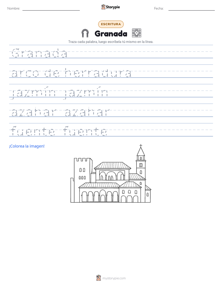 Práctica de Escritura