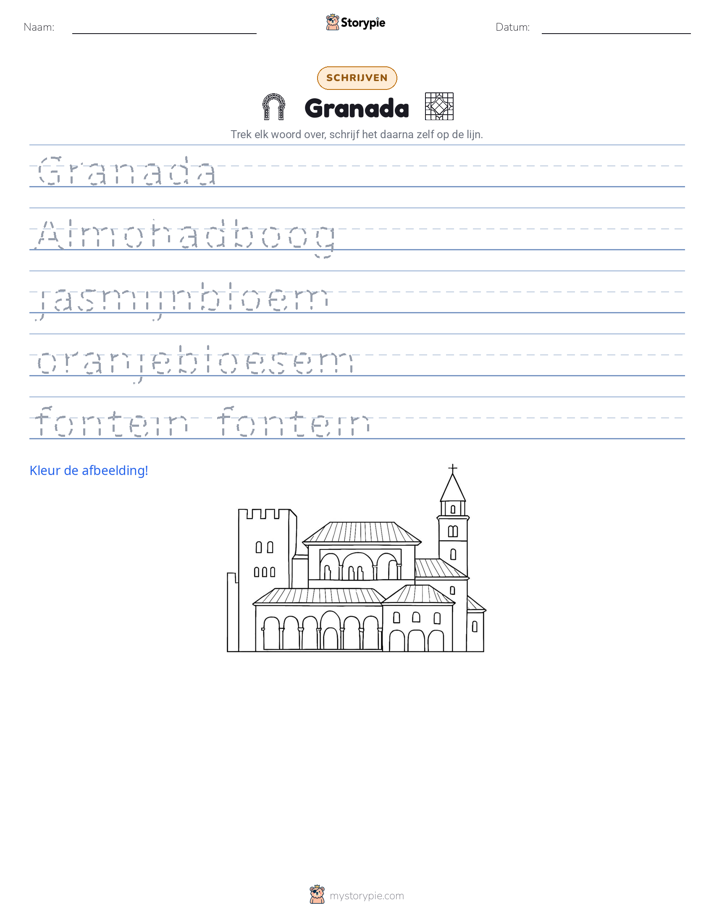 Schrijf Oefening