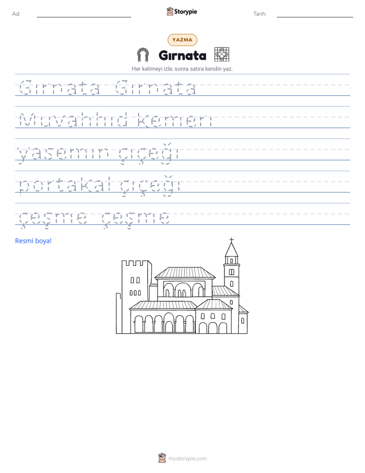 Yazma Pratiği