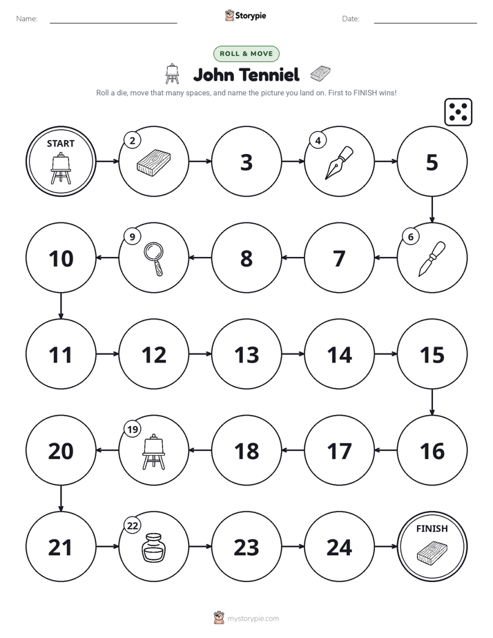 Roll & Move Game