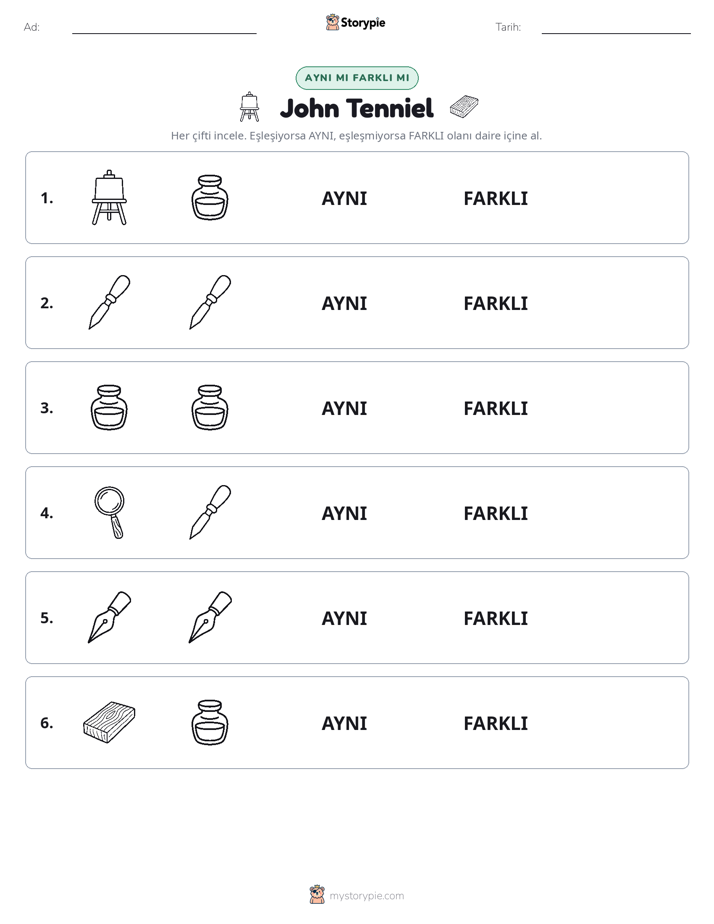 Aynı mı Farklı mı