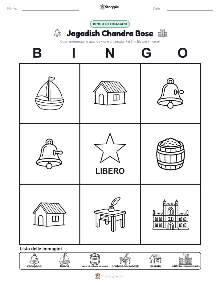 Bingo delle Immagini