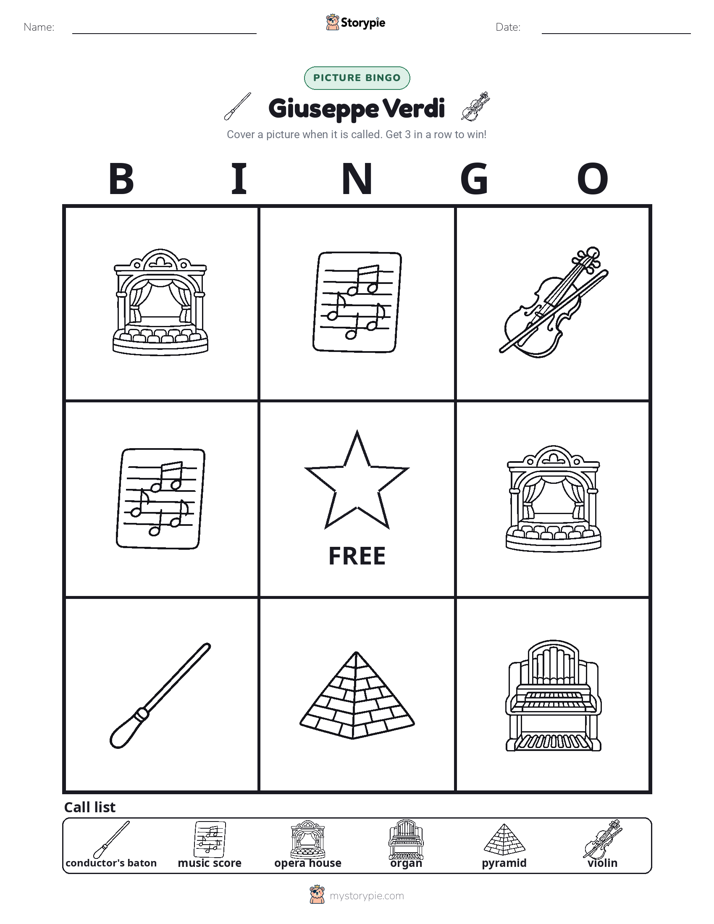 Picture Bingo