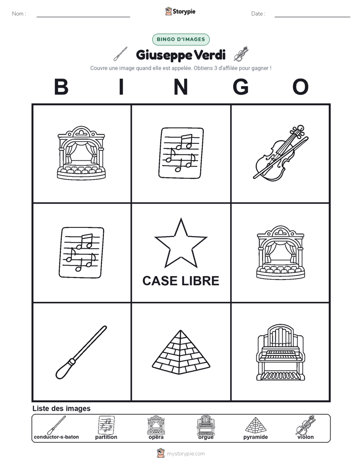 Bingo d'Images