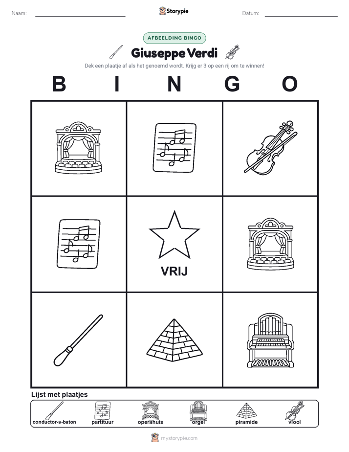 Afbeelding Bingo