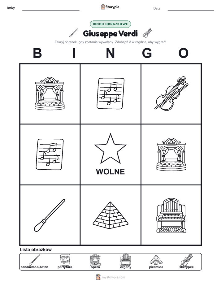 Bingo obrazkowe