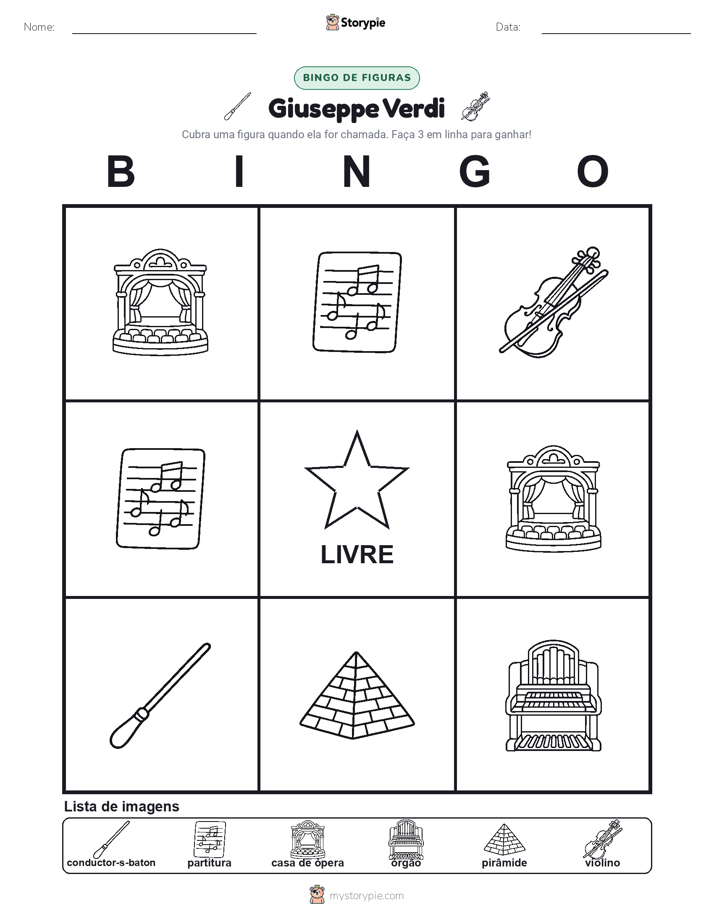 Bingo de Imagens