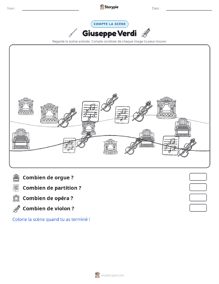 Scène de Comptage