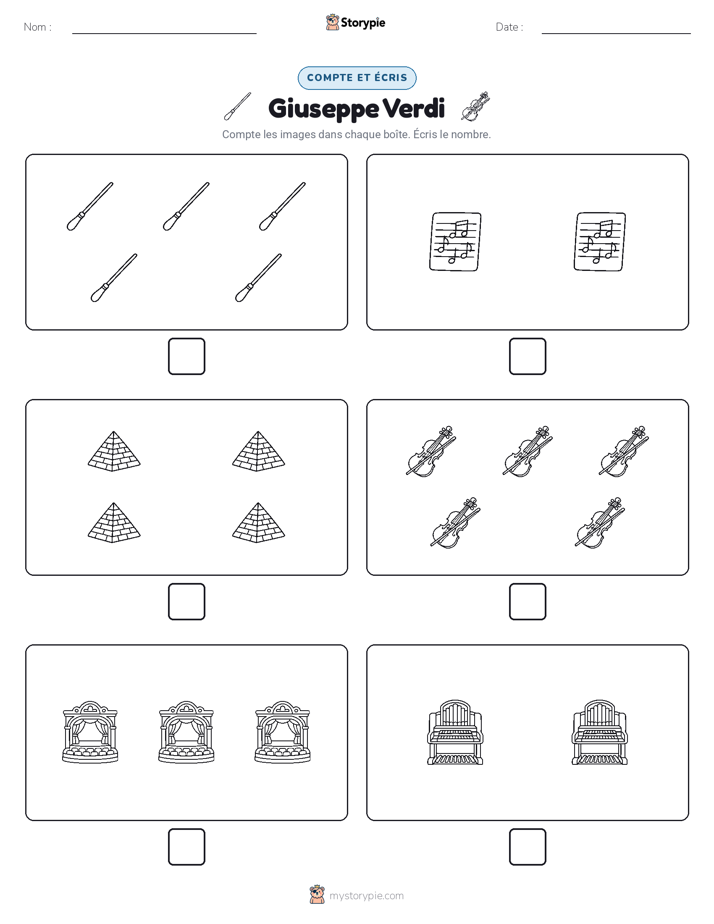 Compter & Écrire
