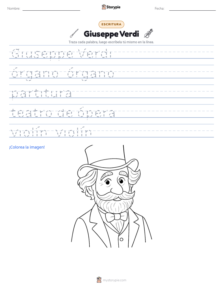 Práctica de Escritura