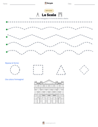Anteprima della scheda stampabile di La Scala