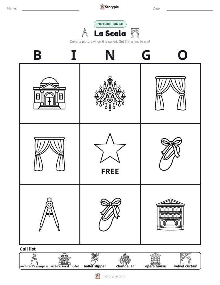 Picture Bingo