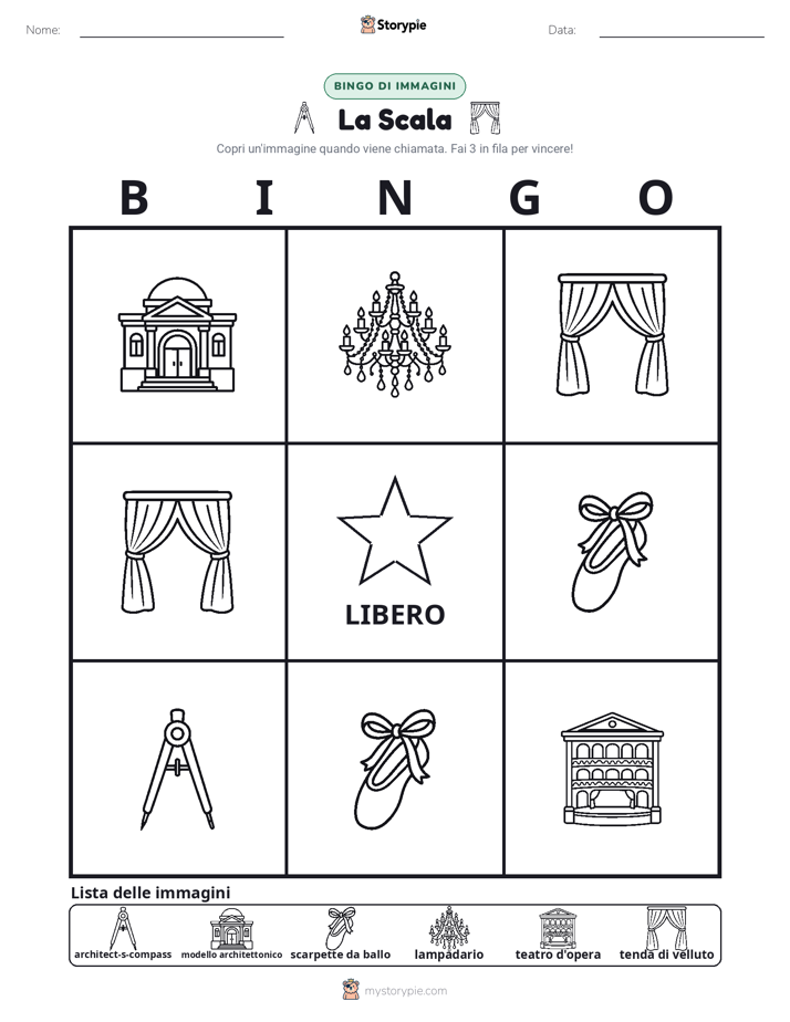 Bingo delle Immagini