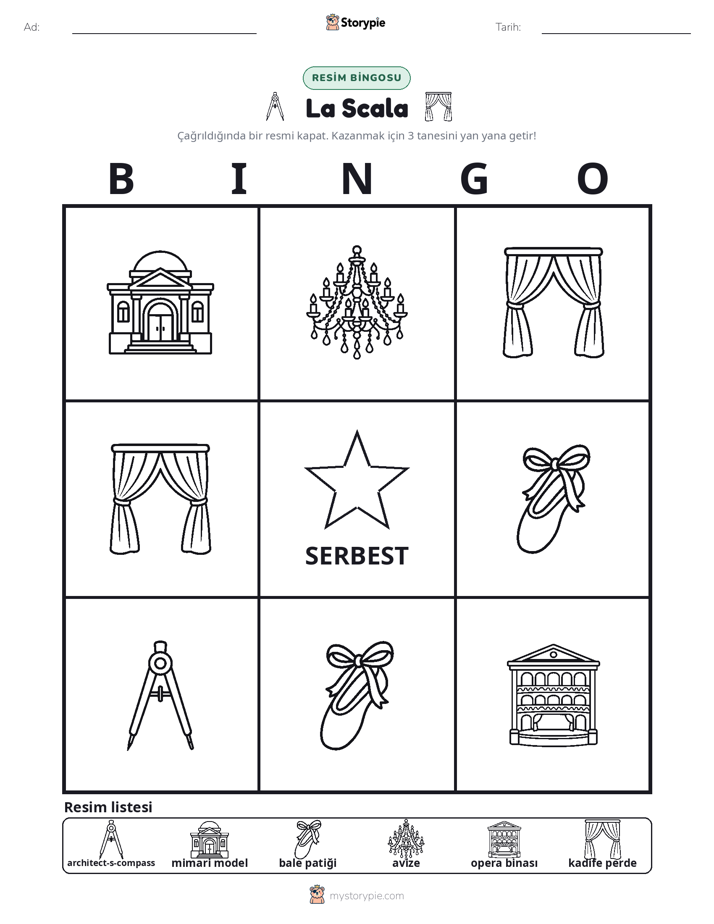 Resim Bingo
