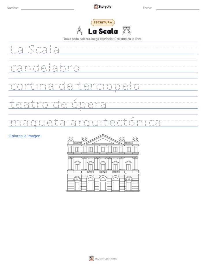 Práctica de Escritura
