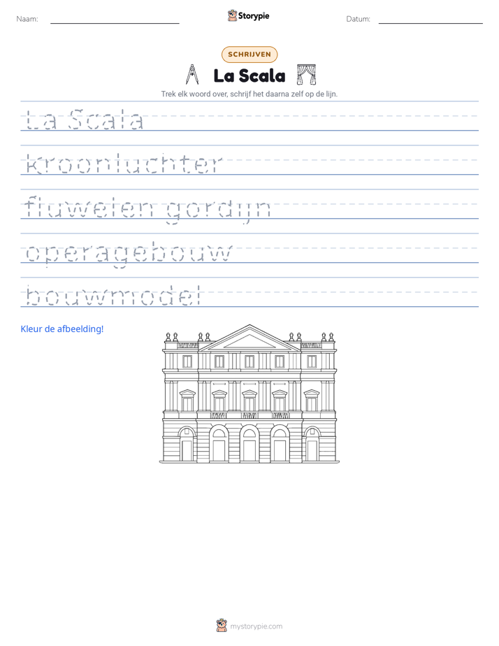 Schrijf Oefening