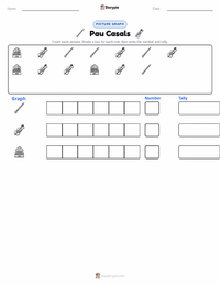 Pau Casals printable worksheet preview
