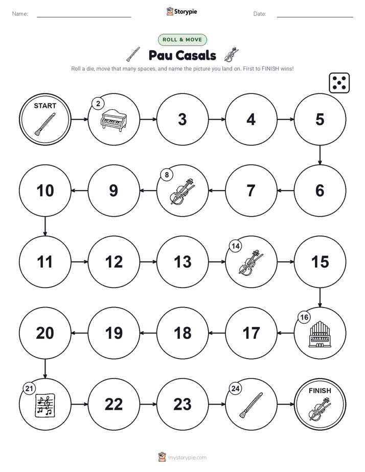 Roll & Move Game