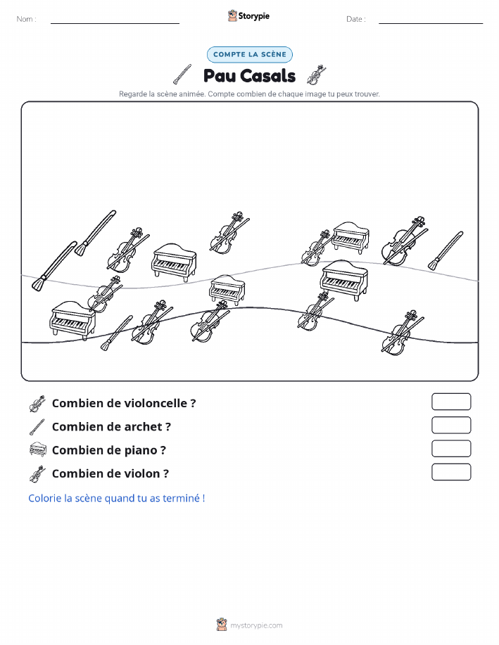 Scène de Comptage