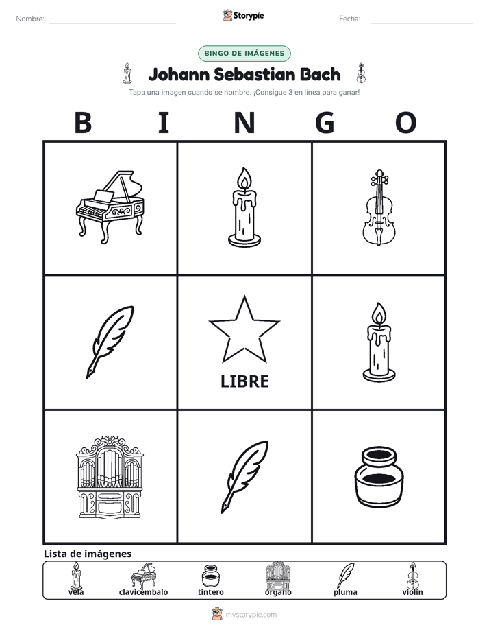 Bingo de Imágenes