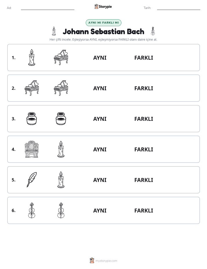 Aynı mı Farklı mı