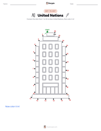 United Nations printable worksheet preview
