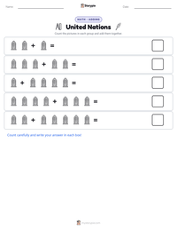 United Nations printable worksheet preview
