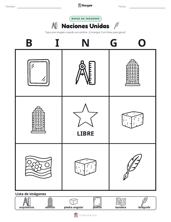 Bingo de Imágenes
