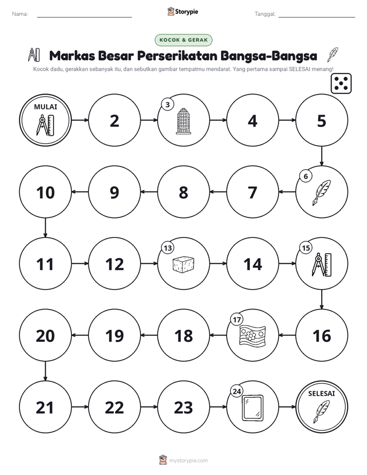 Permainan Gulung & Pindah