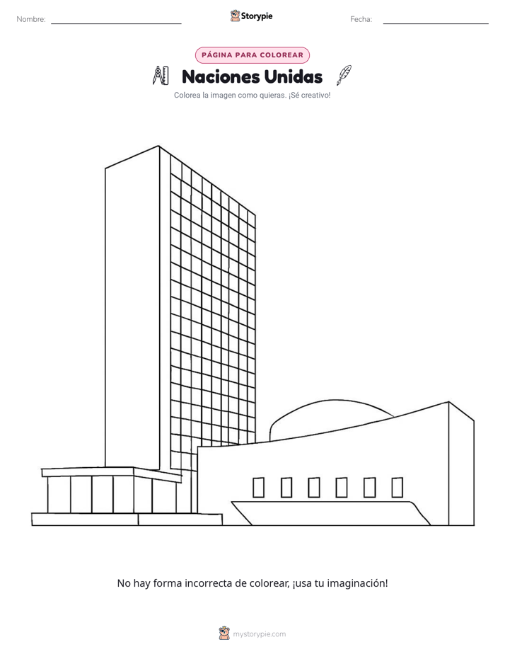 Página para Colorear