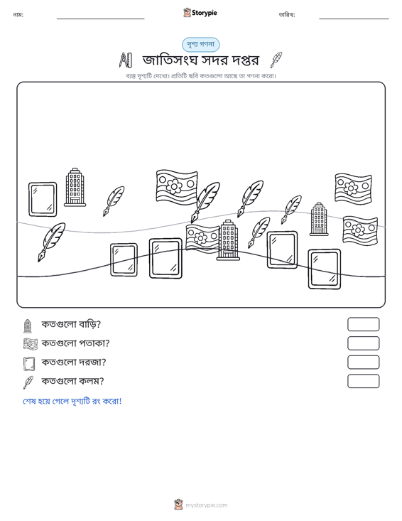 গণনা দৃশ্য