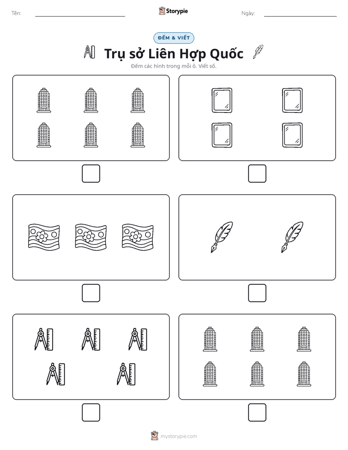 Đếm & Viết