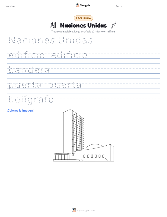 Práctica de Escritura