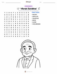 Vikram Sarabhai printable worksheet preview