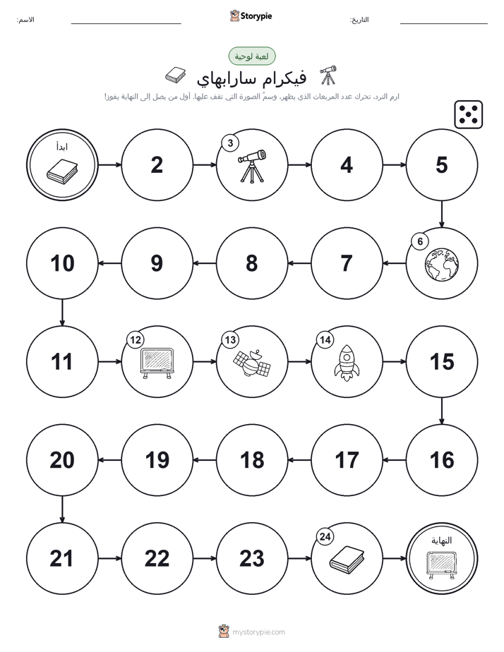 لعبة لف و تحرك