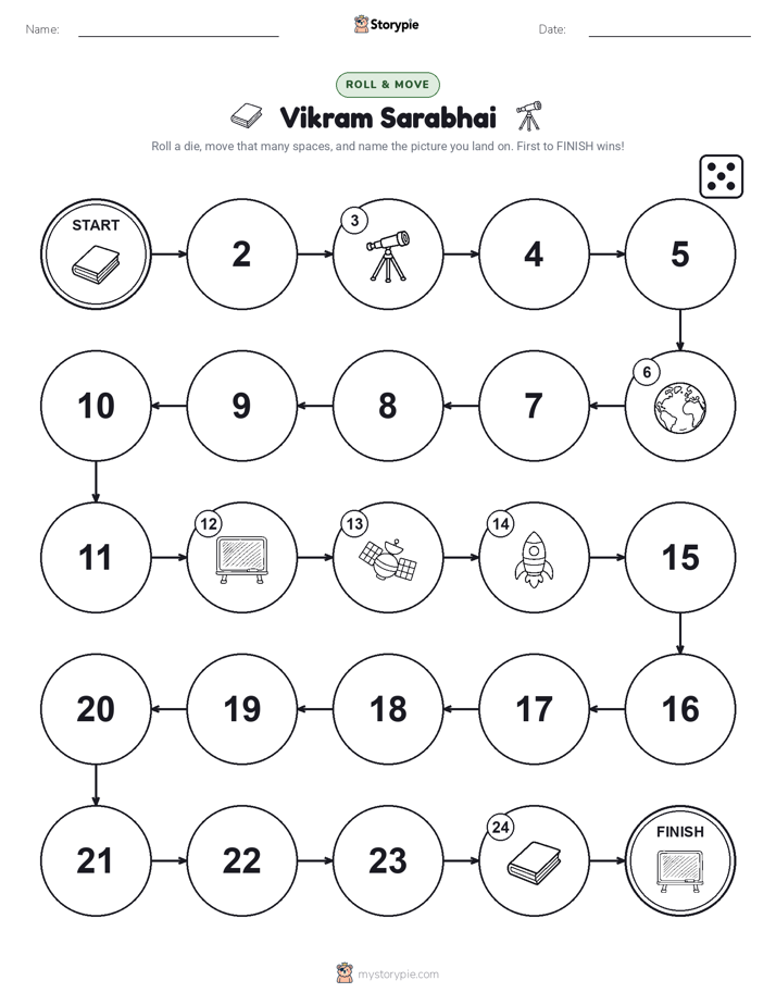 Roll & Move Game