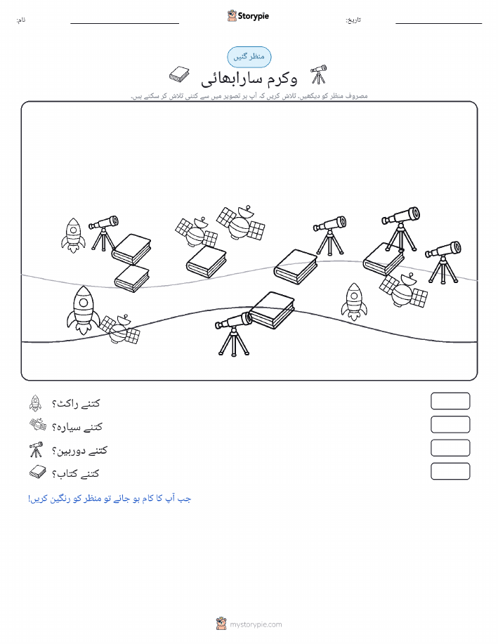 گنتی کا منظر