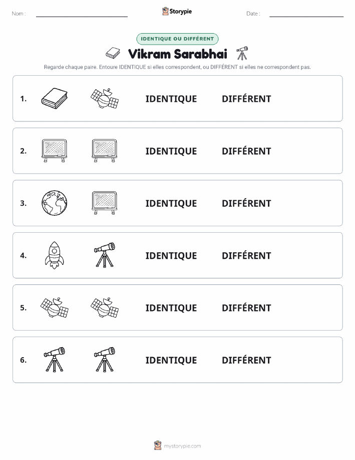 Identique ou Différent