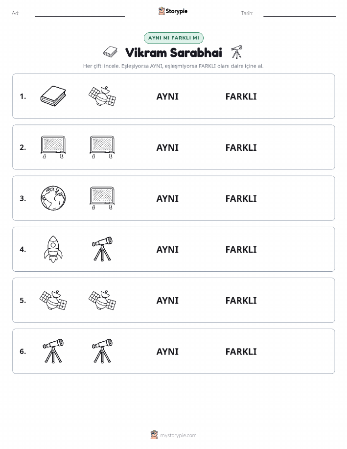 Aynı mı Farklı mı