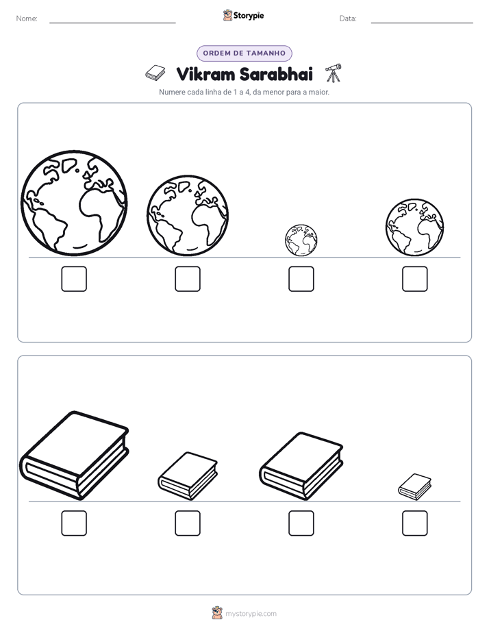 Ordem de Tamanho