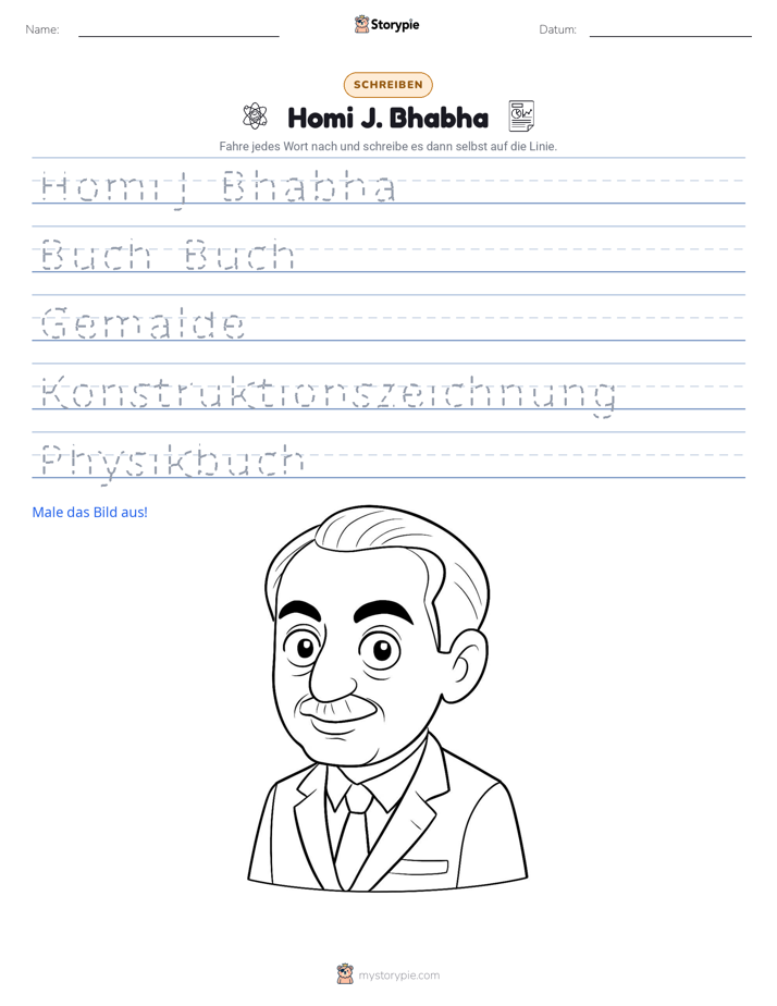 Schreibübung