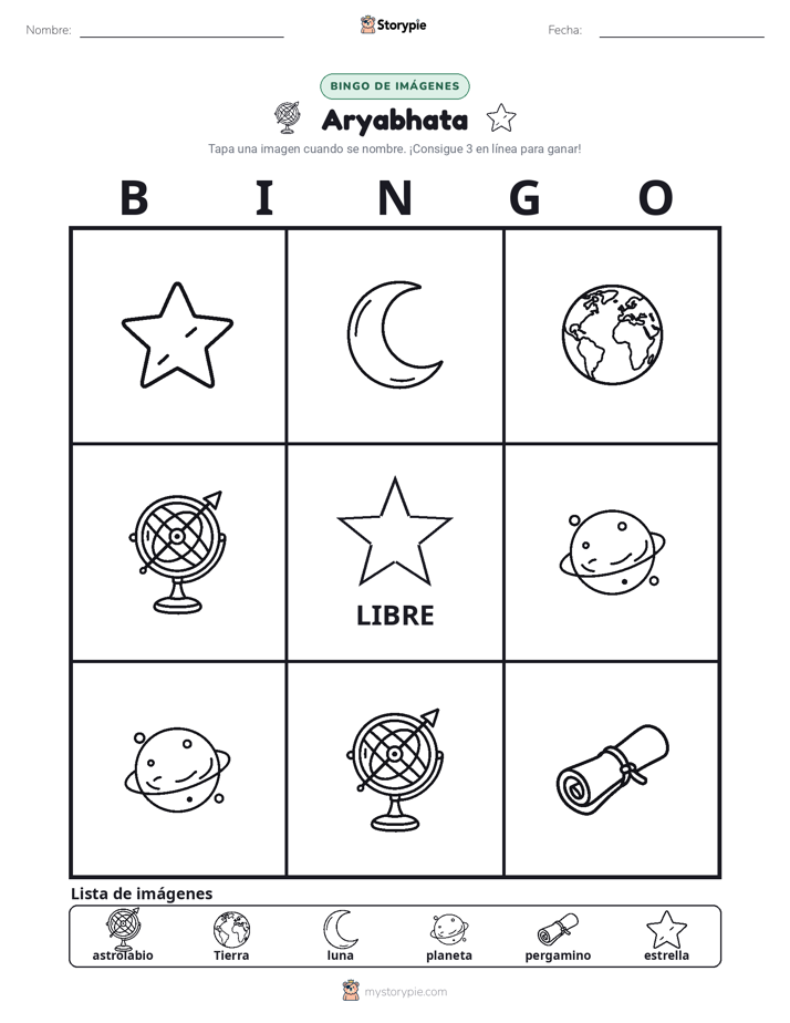 Bingo de Imágenes