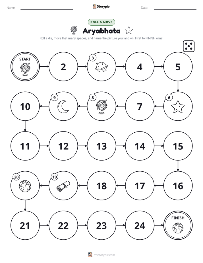 Roll & Move Game