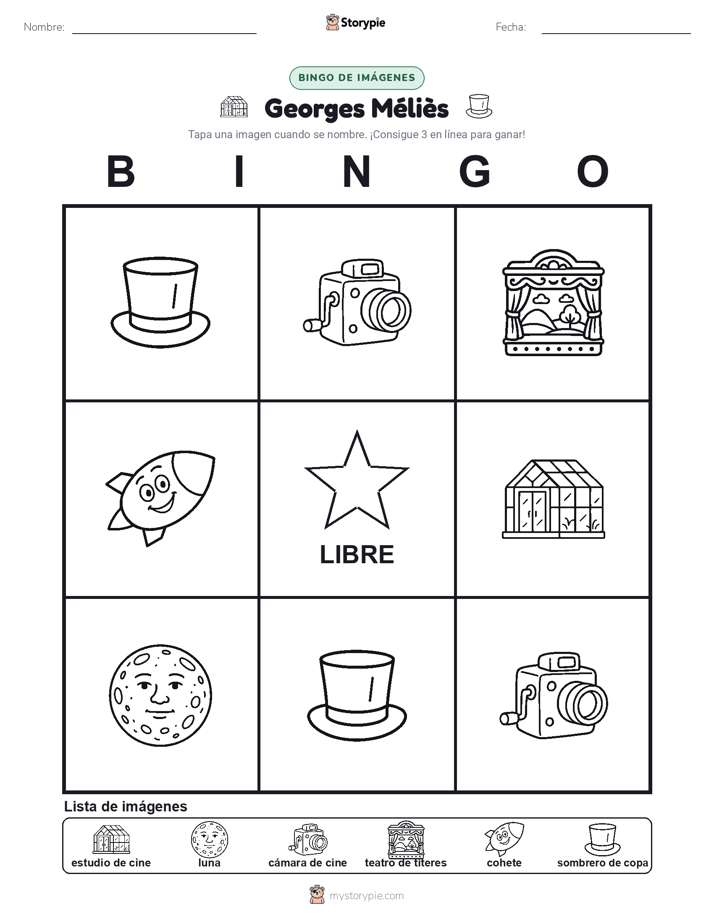 Bingo de Imágenes