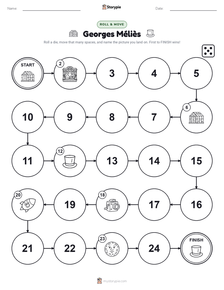 Roll & Move Game