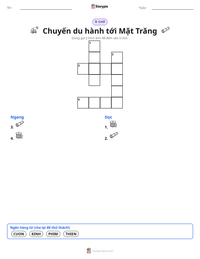Xem trước tài liệu in sẵn Chuyến du hành tới Mặt Trăng
