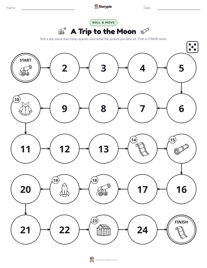 Roll & Move Game
