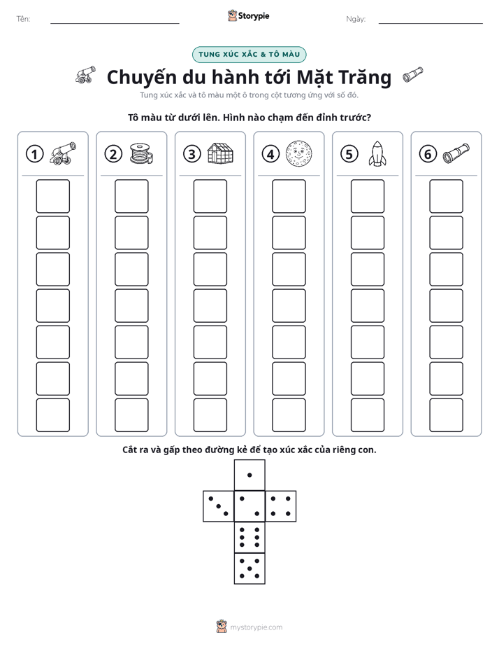 Cuộn & Tô Màu